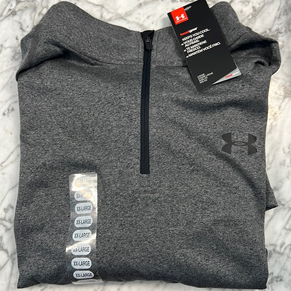 New with tags Under Armour long sleeve heat gear 2xl